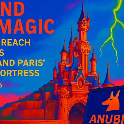 Behind the Magic: Anubis Breach Shatters Disneyland Paris’ Digital Fortress