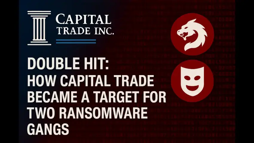 Doppelschlag: Wie Capital Trade Inc. zum Ziel zweier Ransomware-Gruppen wurde